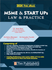 MSME & Start UPs Law & Practice, 2024